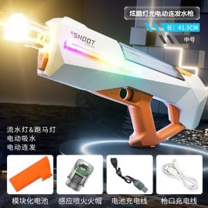 N50 Led | Súng phun nước điện mẫu mới tích hợp led, hút nước tự động